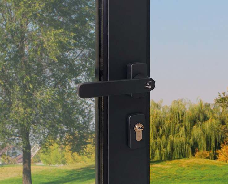 Puxador Cortizo para porta - janelas de alumínio e PVC Cortizo