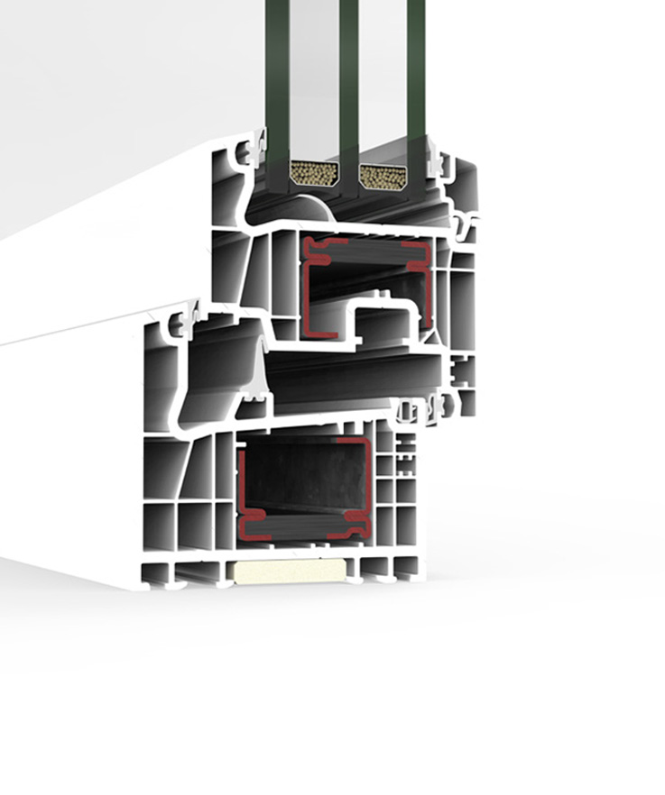 A 84 Passivhaus 1.0 - janelas de alumínio e PVC Cortizo